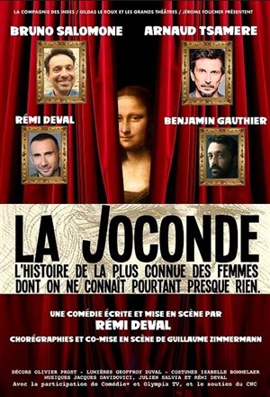Affiche de La Joconde | avec Arnaud Tsamère et Bruno Salomone