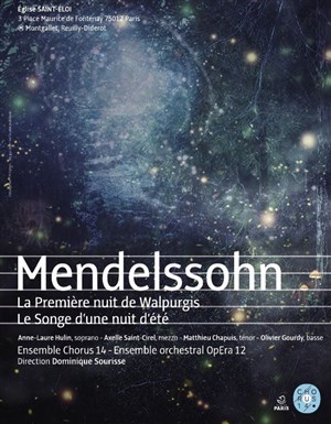 Affiche de Mendelssohn: Songe d'une nuit d'été / Première nuit de Walpurgis