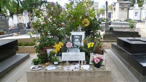 Affiche de Visite guidée : Le cimetière du montparnasse | par Dominique Atkins