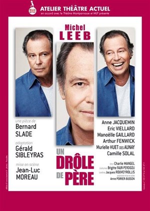 Affiche de Un drôle de père | avec Michel Leeb