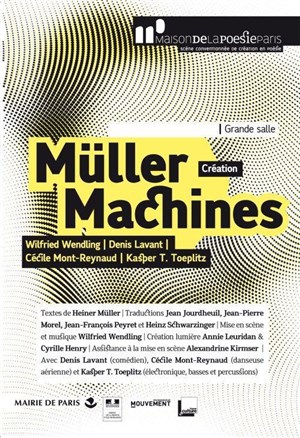 Affiche de Müller Machines