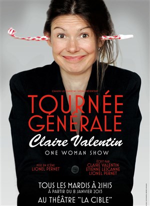 Affiche de Claire Valentin dans Tournée Générale
