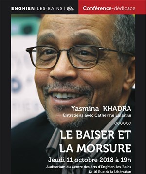 Affiche de Conférence-dédicace de Yasmina Khadra