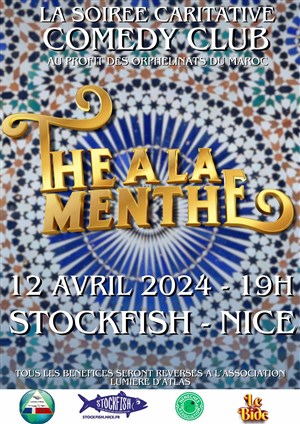 Affiche de Thé à la menthe | Comedy club caritatif