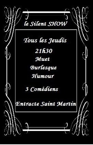 Affiche de Le Silent show