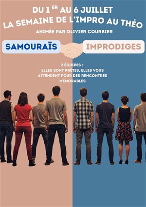 Affiche de La semaine de l'impro au Théo