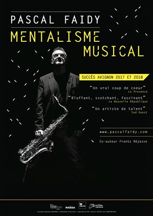 Affiche de Pascal Faidy dans Mentalisme musical