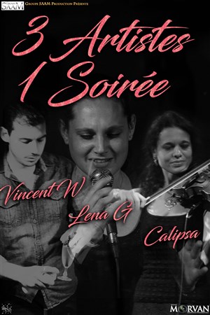 Affiche de 3 Artistes pour 1 Soirée