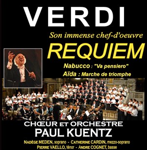 Affiche de Verdi requiem nabucco - Aida - Marche de triumphe