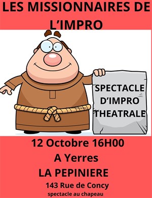 Affiche de Les Missionnaires de l'impro