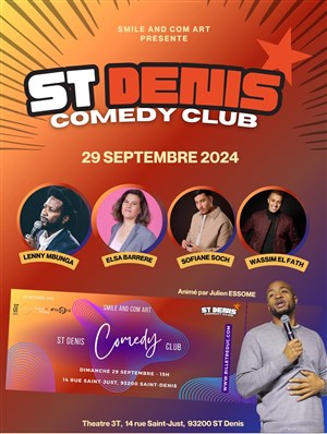 Affiche de St-Denis Comedy club : On a le droit de rire