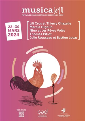 Affiche de Marcia Higelin : Prince de Plomb / Festival Musica(e)l de Bourg-La-Reine