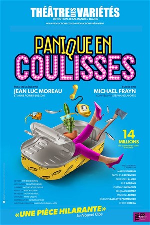 Affiche de Panique en coulisses