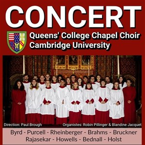 Affiche de Choeur du Queens' College Chapel Choir - Cambridge University