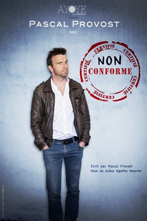 Affiche de Pascal Provost dans Pascal Provost est certifié non conforme