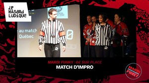 Affiche de Match d'improvisation 13 à l'Ouest
