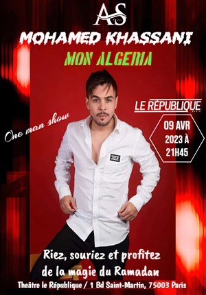Affiche de Mohamed Khassani dans Mon Algeria