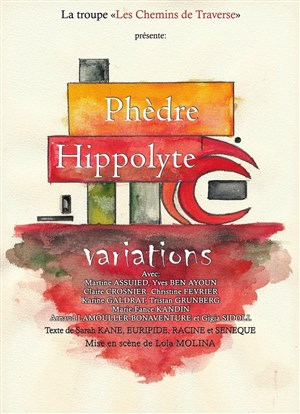 Affiche de Phèdre et Hippolyte, variations