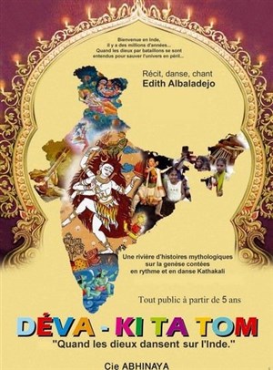 Affiche de Deva ki-ta-tom, quand les dieux dansent sur l'Inde