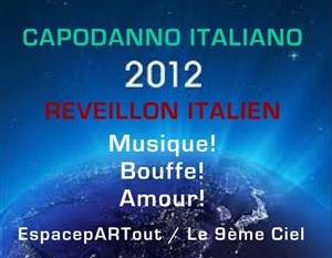 Affiche de Capodanno Italiano / Réveillon Italien