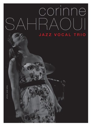 Affiche de Corinne Sahraoui jazz vocal trio