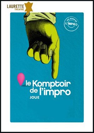 Affiche de Le Komptoir de l'impro joue