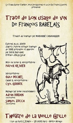 Affiche de Initiation à la dégustation... Rabelaisienne | Suivie du Traité de bon usage de vin de Rabelais