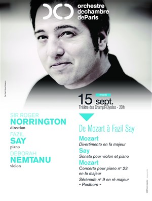 Affiche de De Mozart à Fazil Say