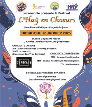 Affiche de Festival l'Hay en choeurs