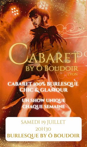 Affiche de Cabaret Burlesque by Ô Boudoir