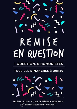 Affiche de Remise en Question