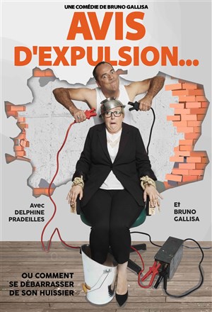 Affiche de Avis d'expulsion... ou comment se débarrasser de son huissier !
