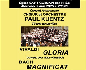 Affiche de Choeur et Orchestre Paul Kuentz