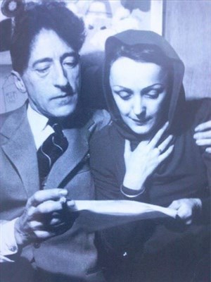 Affiche de Cocteau et Piaf : les enfants terribles