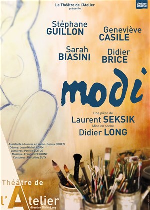 Affiche de Modi | avec Stéphane Guillon et Sarah Biasini