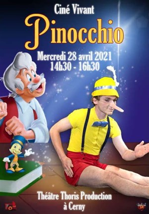 Affiche de Ciné-Vivant : Pinocchio