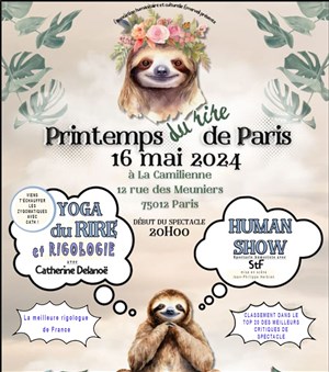Affiche de Printemps du rire de Paris