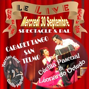 Affiche de Cabaret Tango San Telmo