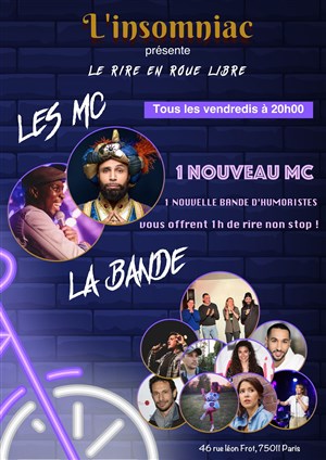 Affiche de Le rire en roue libre