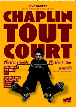 Affiche de Chaplin tout court | Ciné-concert
