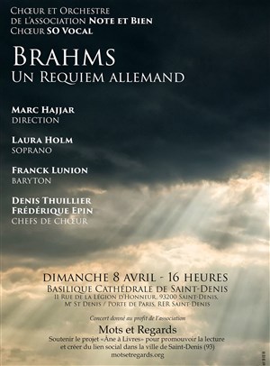 Affiche de Concert Note et Bien