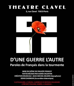 Affiche de D'une guerre l'autre paroles de français dans la tourmente