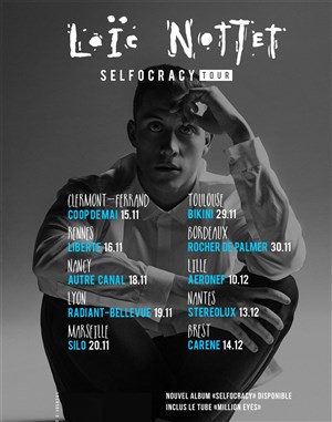 Affiche de Loic Nottet | Selfocracy