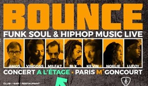 Affiche de Bounce en concert à l'étage • Funk Soul & Old School Hiphop