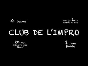Affiche de Club de l'Impro
