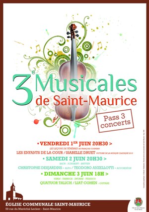 Affiche de Les Leçons de Ténèbres de F. Couperin - Les Enfants de la Cour