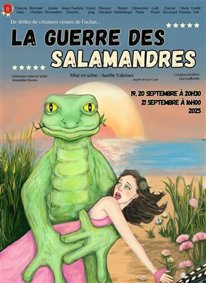 Affiche de La Guerre des Salamandres