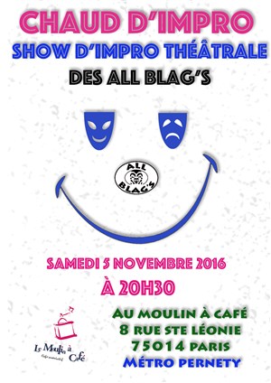 Affiche de Chaud d'Impro des All Blag's