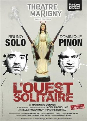 Affiche de L'ouest solitaire | avec Bruno Solo, Dominique Pinon