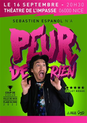 Affiche de Sebastien Espanol n'a peur de rien